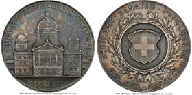 Confederation silver "Bern - Parliament" Medal 1902 MS64 NGC, Martin-41. 55mm. By F. Homberg. HID09801242017 © 2023 Heritage Auctions | All Rights Res...