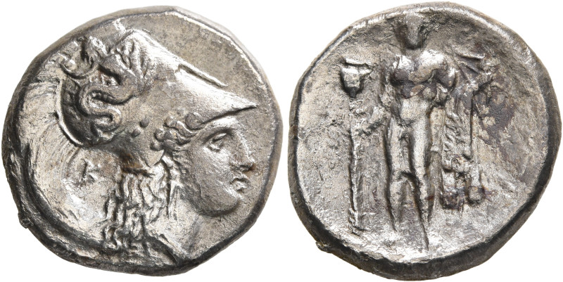 LUCANIA. Herakleia. Circa 330/25-281 BC. Didrachm or Nomos (Silver, 21 mm, 7.50 ...