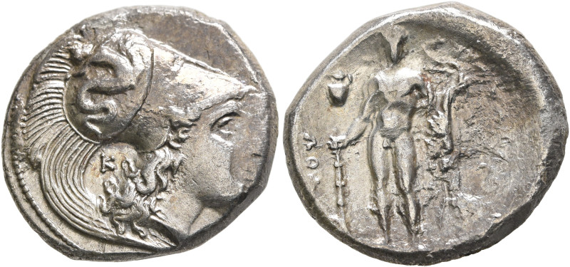 LUCANIA. Herakleia. Circa 330/25-281 BC. Didrachm or Nomos (Silver, 21 mm, 7.41 ...