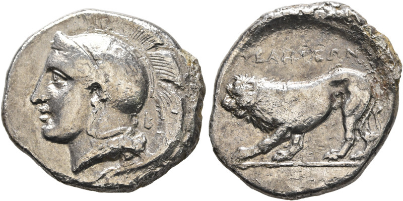 LUCANIA. Velia (?). Circa 400-340 BC. Didrachm or Nomos (Silver, 23 mm, 7.29 g, ...