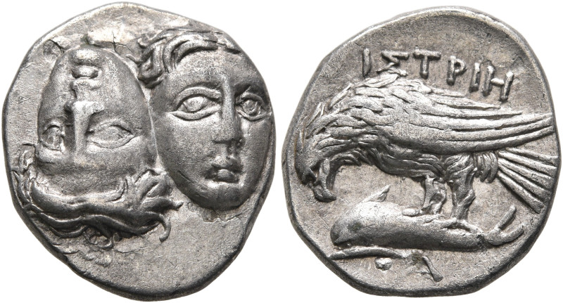 MOESIA. Istros. Circa 280-256/5 BC. Drachm (Subaeratus, 18 mm, 4.92 g, 12 h), a ...