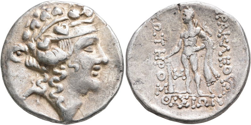 ISLANDS OFF THRACE, Thasos. Circa 148-90/80 BC. Tetradrachm (Silver, 31 mm, 16.7...