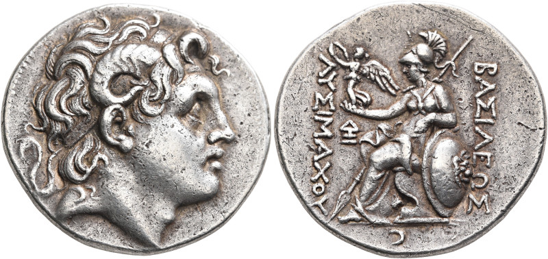 KINGS OF THRACE. Lysimachos, 305-281 BC. Tetradrachm (Silver, 32 mm, 17.11 g, 12...