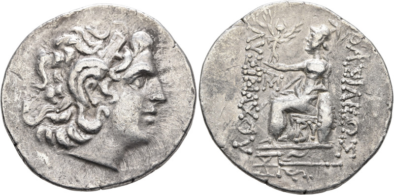 KINGS OF THRACE. Lysimachos, 305-281 BC. Tetradrachm (Silver, 32 mm, 16.63 g, 12...