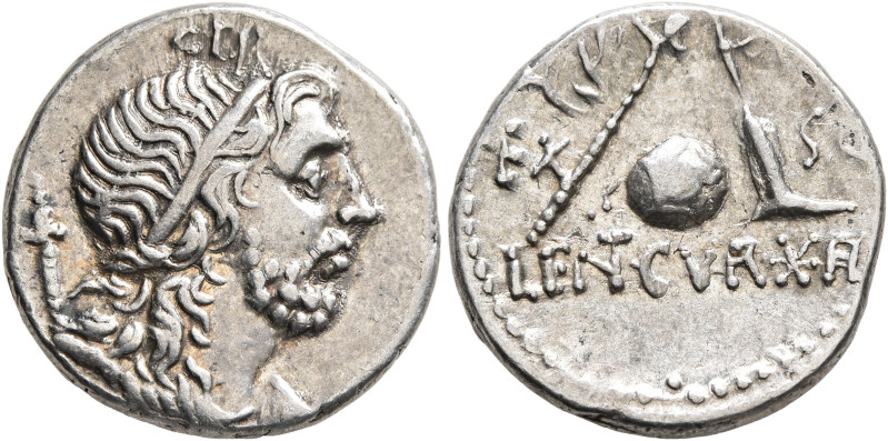 Cn. Cornelius Lentulus, 76-75 BC. Denarius (Silver, 19 mm, 4.00 g, 8 h), uncerta...