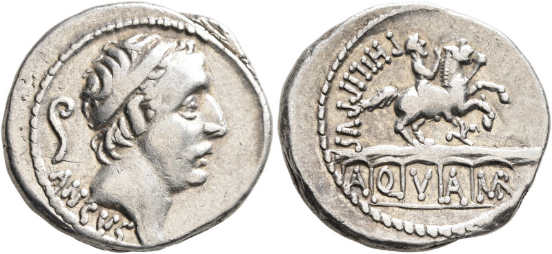 L. Marcius Philippus, 57 BC. Denarius (Silver, 18 mm, 3.93 g, 6 h), Rome. ANCVS ...