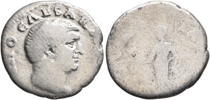 Otho, 69. Denarius (Silver, 17 mm, 2.60 g, 7 h), Rome, 15 January-16 April 69. [...