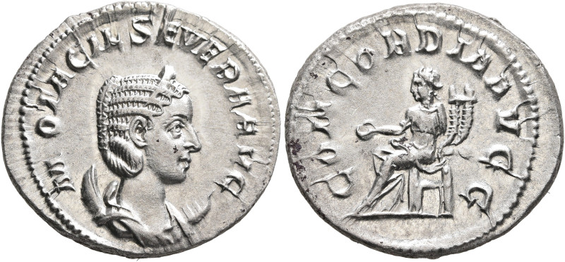 Otacilia Severa, Augusta, 244-249. Antoninianus (Silver, 23 mm, 3.99 g, 12 h), R...