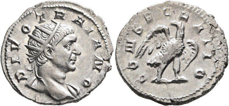 Trajan Decius (?), 249-251. Antoninianus (Silver, 23 mm, 3.29 g, 7 h), commemora...