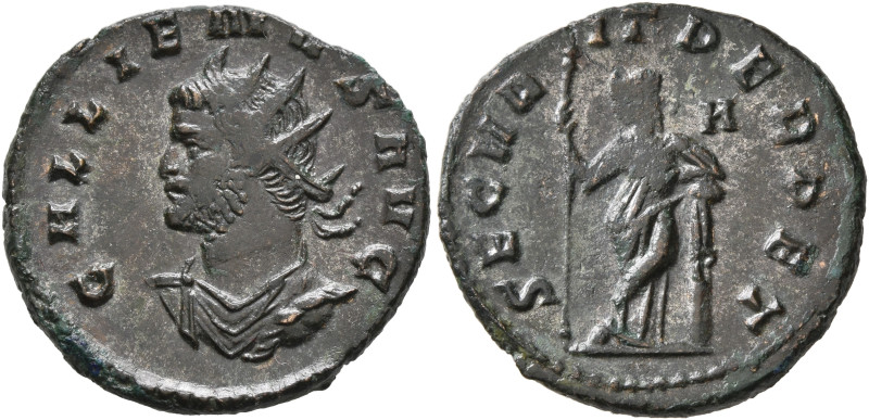 Gallienus, 253-268. Antoninianus (Silvered bronze, 20 mm, 3.25 g, 12 h), Rome, 2...