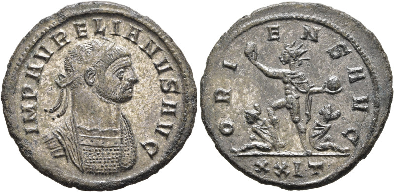 Aurelian, 270-275. Antoninianus (Silvered bronze, 21 mm, 3.39 g, 7 h), Serdica, ...