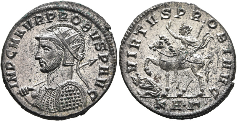 Probus, 276-282. Antoninianus (Silvered bronze, 23 mm, 3.62 g, 6 h), Serdica, 28...