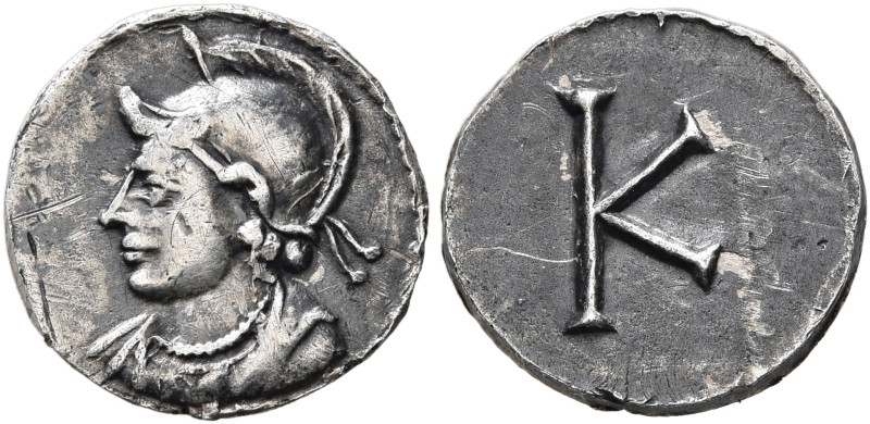 Commemorative Series, circa 330-340. 1/3 Siliqua (Silver, 11 mm, 0.82 g, 12 h), ...