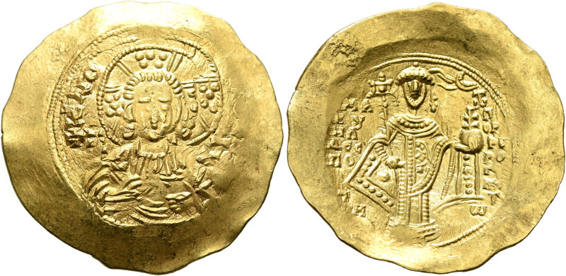 Manuel I Comnenus, 1143-1180. Histamenon (Gold, 28 mm, 4.45 g, 6 h), Constantino...