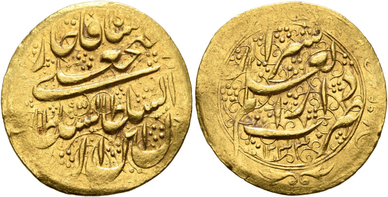 IRAN, Qajars. Fath 'Ali Shah, as Shah, AH 1212-1250 / AD 1797-1834. Toman (Gold,...