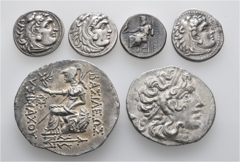 biddr Leu Numismatik,  Auction 27, lot 3082. A lot of 6 silver