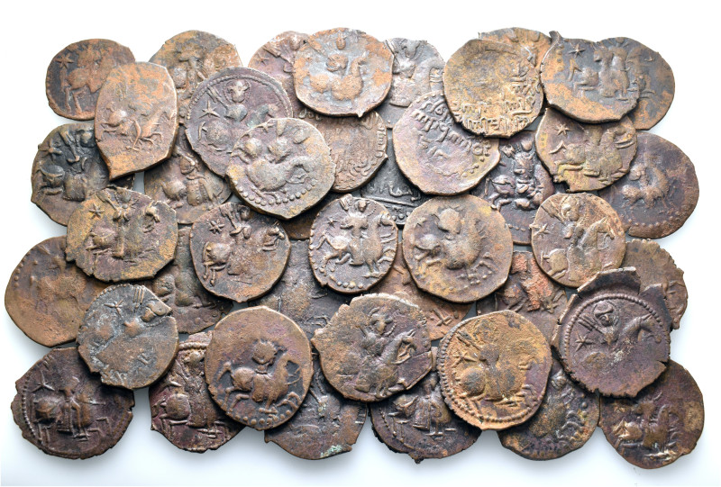 A lot containing 43 bronze coins. All: Seljuks. Fine to very fine. LOT SOLD AS I...