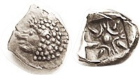 MILETOS, 1/12 Stater, 6th cent BC, Lion forepart, head left/star pattern in squa...