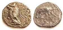 PARTHIA, Phriapatios (or Mithradates I), 185-170 BC, Æ12, Sellw.8.3, Bust l, in ...