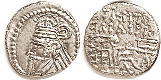 PARTHIA, Osroes II, c. 190 AD, Drachm, Sel.85.1, EF, nrly centered, good bright ...