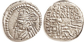 PARTHIA, Osroes II, c. 190 AD, Drachm, Sel.85.1, EF, nrly centered, good bright silver, rev sl crude but decent for this, sharp portrait. (An AEF brou...