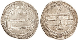 ISLAMIC, Abbasids, Harun al-Rashid, 786-809 (famed Caliph of 1001 Nights), Ar Dirham, AH 182, Al-Muhammadiyya; AVF, decent strike, ltly toned.