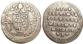 ITALY, Papal States, Quattrino 1802, F.
