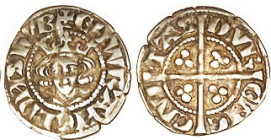 Edward I, Penny, S1422, Durham, AVF, well centered, reasonable portrait despite sl ghosting; good metal with tone. (A Near VF brought $138, CNG 3/15.)