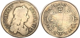 Charles II, Shilling 1671, ESC 1034 ("Extr Rare"), rev center worn with sl scr, otherwise a bold VG-F. Ex my collection. (A F/GF brought $535, LCA 9/1...