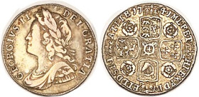 George II, 6 Pence 1741, Choice VF, well struck, pleasantly toned, problem free. Ex my collection. (A GVF sold for $281, Spink 7/21.)