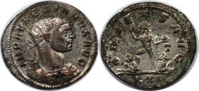 Römische Münzen, MÜNZEN DER RÖMISCHEN KAISERZEIT. Aurelianus (270-275 n. Chr). Antoninianus (3,98 g. 23,5 mm). Vs.: IMP AVRELIANVS AVG, Büste n. r., g...