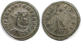 Römische Münzen, MÜNZEN DER RÖMISCHEN KAISERZEIT. Florianus. Antoninianus 276 n. Chr. (4.1 g. 22 mm) Vs.: IMP C FLORIANVS AVG, Büste mit Strahlenkrone...