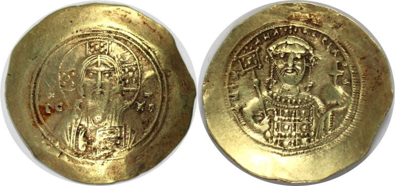 Byzantinische Münzen. Michael VII. Dukas (1071-1078). Histamenon Nomisma geprägt...