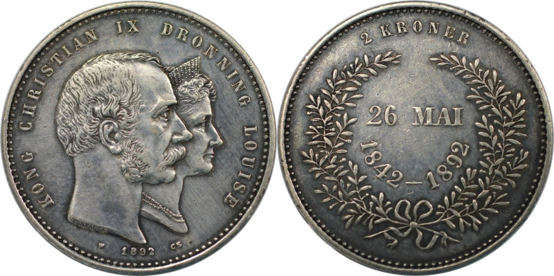 Europäische Münzen und Medaillen, Dänemark / Denmark. Christian IX. (1863-1906)....