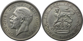 Europäische Münzen und Medaillen, Großbritannien / Vereinigtes Königreich / UK / United Kingdom. George V. (1910-1936). 1 Shilling 1926, Silber. KM 81...