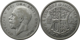 Europäische Münzen und Medaillen, Großbritannien / Vereinigtes Königreich / UK / United Kingdom. George V. (1910-1936). 1/2 Crown 1936, Silber. KM 835...