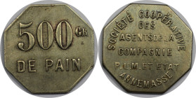 Medaillen und Jetons, Medaillen und Jetons alle Europa. Frankreich / France. Annemasse. 500 Gr de Pain. Jeton ND. Vorzüglich. Rare