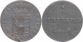 Firenze - Granducato di Toscana - Leopoldo II (1824-1859) Quattrino 1853 - Gig. 119 - Cu - gr. 0,94

qBB

SPEDIZIONE SOLO IN ITALIA - SHIPPING ONL...