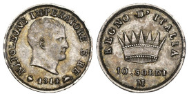Milano - Napoleone I Re d'Italia (1805-1814) - 10 soldi 1814 M - Ag - gr. 2,49 - Gig.186

SPL+

SPEDIZIONE SOLO IN ITALIA - SHIPPING ONLY IN ITALY
