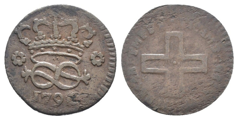 Savoia - Vittorio Amedeo III (1773-1796) 2 Denari 1790, Torino - NC - gr. 1,72 -...