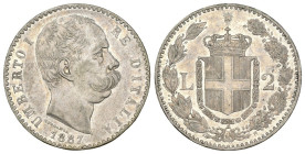 Regno d'Italia - Umberto I (1878-1900) 2 Lire 1887 - Gig.31 - Ag - Fondi Lucenti

SPL/FDC

SPEDIZIONE SOLO IN ITALIA - SHIPPING ONLY IN ITALY
