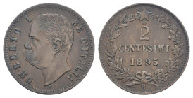 Regno d'Italia - Umberto I (1878-1900) 2 Centesimi 1895 - Gig.58 - RARA - Cu

BB

SPEDIZIONE SOLO IN ITALIA - SHIPPING ONLY IN ITALY