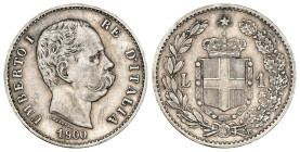 Umberto I (1878-1900) - 1 Lira 1900 - Zecca di Roma - Ag - Gig. 41

BB

SPEDIZIONE SOLO IN ITALIA - SHIPPING ONLY IN ITALY