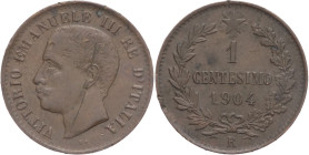Vittorio Emanuele III (1900 - 1943) - 1 Centesimo 1904 Valore - zecca di Roma - Cu - Gig. 309

qSPL.

SPEDIZIONE SOLO IN ITALIA - SHIPPING ONLY IN...