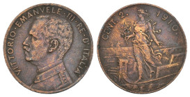 Regno d'Italia - Vittorio Emanuele III (1900-1943) - 2 Centesimi "Italia su Prora" 1910 - Gig.300 - RARA - Cu

MB/BB

SPEDIZIONE SOLO IN ITALIA - ...