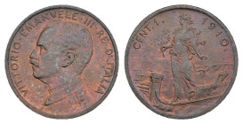 Regno d'Italia - Vittorio Emanuele III (1900-1943) - 1 Centesimo "Italia su Prora" 1910 - Gig.314 - Cu 

qFDC

SPEDIZIONE SOLO IN ITALIA - SHIPPIN...