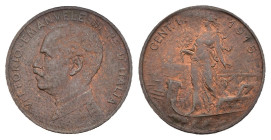 Vittorio Emanuele III (1900-1943) - 1 Centesimo Italia su prora 1915 - Cu 960 rame rosso - Gig# 319

BB

SPEDIZIONE SOLO IN ITALIA - SHIPPING ONLY...