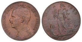 Vittorio Emanuele III (1900 - 1943) 2 centesimi Italia su Prora 1915 (debolezza di conio) - Cu (Mont.410)

SPL

SPEDIZIONE SOLO IN ITALIA - SHIPPI...