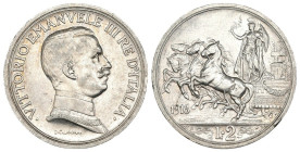 Vittorio Emanuele III (1900-1943) - 2 Lire Quadriga Briosa 1916 - colpi al bordo - Ag - Gig. 103

SPL

SPEDIZIONE SOLO IN ITALIA - SHIPPING ONLY I...