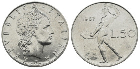 Monetazione in lire (1946-2001) - 50 Lire Vulcano 1967 - Ac - Gig. 156

qFDC

SPEDIZIONE IN TUTTO IL MONDO - WORLDWIDE SHIPPING